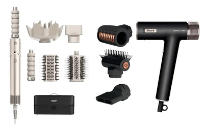 Набір Стайлер Shark FlexStyle 5-in-1 Hair Styler and Dryer Stone HD446SLEU + Фен Shark SpeedStyle 3-in-1 for Straight & Wavy Hair HD731EU
