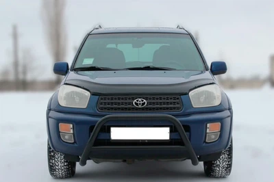 Кенгурятник WT005 Black (нерж.) для Toyota Rav 4 2001-2005 рр