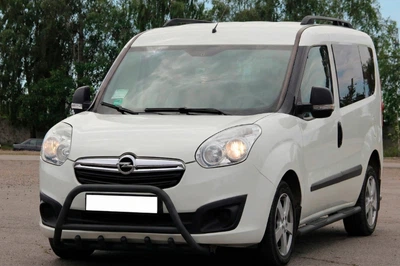 Кенгурятник WT003 Black (нерж) для Opel Combo 2012-2018 гг