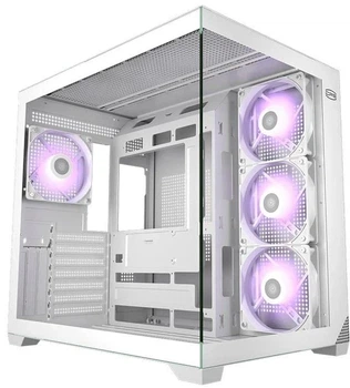 Корпус PcCOOLER CPS C3 T700 ARGB WH білий ATX/Micro ATX/Mini-ITX без БП (LxWxH)420x285x400мм/ (C3-T700WHD401-GL)