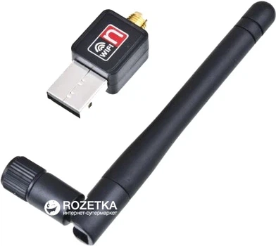 Адаптер Dynamode USB 2.0 WiFi со съемной антенной, стандарт IEEE 802.11n/g/b, скорость 150 Мбит/с (WL-700N-ART)