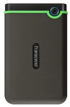 HDD накопичувач Transcend StoreJet 25M3S 1TB (TS1TSJ25M3S) USB 3.1 Iron Сірий (6389750)