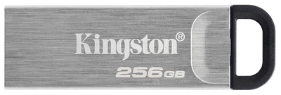Flash Drives Kingston DataTraveler Kyson 256GB USB 3.2 (DTKN/256GB) Сріблястий/Чорний (6622890)