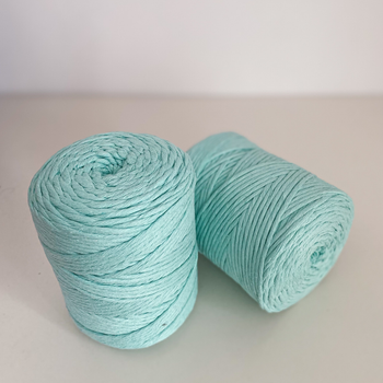 Шпагат для макраме YarnArt twisted 4мм 500г бірюза (№775)