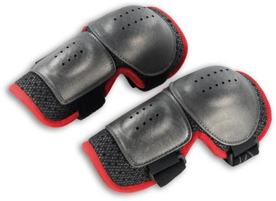 Захист ліктя UFO MULTISPORT ELBOW GUARDS M-XL Black/red (SK09073)