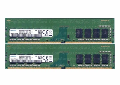 Оперативная память для ПК Samsung DDR4 16GB (2x8GB) 2666MHz UDIMM