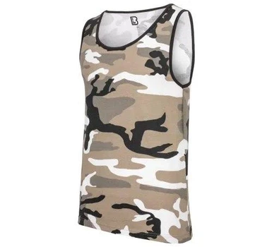 Тактическая майка, футболка без рукавов армейская 100% хлопка Brandit Tank Top Urban M