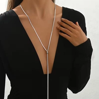 Прикраса на шию Etosell 16555 One Size Срібляста