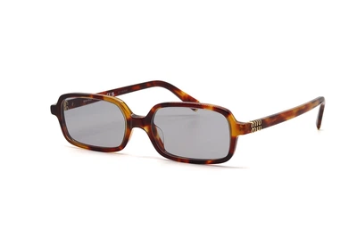 Солнцезащитные очки MIU MIU 11ZS 21C40O GREY Леопардовая оправа