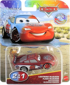 Машинка Тачки: Молния Маквин Cars: Color changers Radiator Springs Race Lightning McQueen Mattel