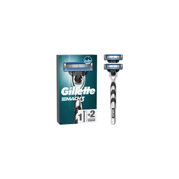 Бритва Gillette Mach3 з 2 змінними картриджами (7702018020706/7702018020676)