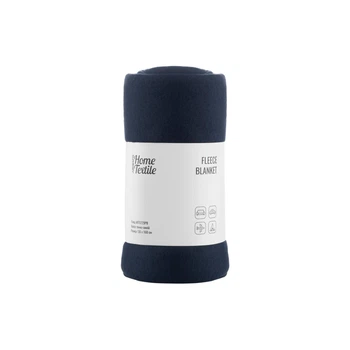 Плед Ardesto Fleece 100% поліестер, синій темний 130х160 см (ART0729PB)
