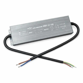 Блок питания BIOM Professional WBP-24-100 100W 24V 4.2A IP67 190×52×20 мм – герметичный LED драйвер для светодиодной ленты