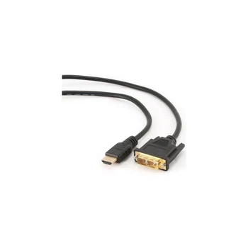 Кабель мультимедійний HDMI to DVI 18+1pin M, 1.8m Cablexpert (CC-HDMI-DVI-6)