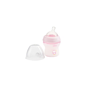 Пляшечка для годування Chicco Natural Feeling Color 150 мл +0 міс Рожева (81311.10)
