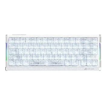 Игровая клавиатура Attack Shark R68 HE (Magnetic Switches, 65%, RGB) Ice Ninja