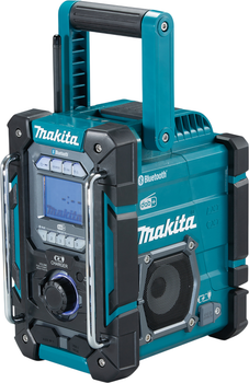 Акумуляторний радіоприймач Makita CXT/LXT із зарядним пристроєм DMR301 (88381899550)