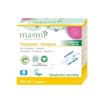 Тампони Masmi Regular без аплікатора 18 шт. (8432984000516)