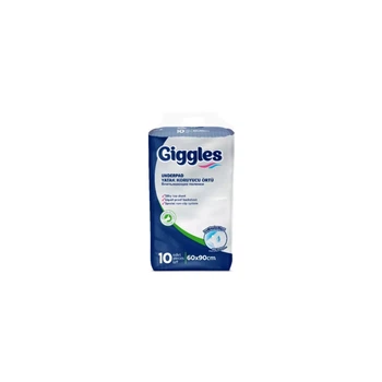 Пелюшки для малюків Giggles 60х90 см 10 шт (8680131202027)