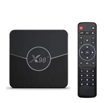 Смарт ТВ приставка X98 Plus W2 S905W2 4/32 Гб Smart TV Box Android 11 + прошивка