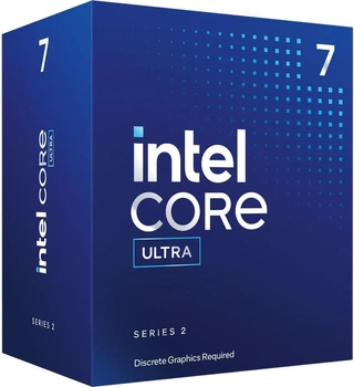 Intel Центральний процесор Core Ultra 7 265F 20C/20T 2.4GHz 30Mb LGA1851 65W w/o graphics Box