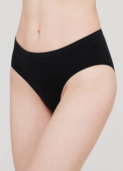 Жіночі безшовні трусики-хіпстер з мікрофібри Giulia HIPSTER BRIEFS L/XL Black-black