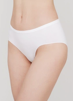 Жіночі безшовні трусики-хіпстер з мікрофібри Giulia HIPSTER BRIEFS S/M White-white