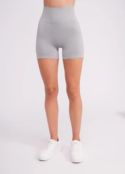 Шорти жіночі безшовні з моделюючим швом Giulia SHORTS SHAPE S/M Grey-griffin