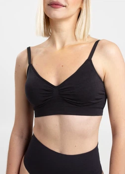 Жіночий топ із функцією бюстгальтера Giulia BRA DOUBLE SHAPEWEAR L/XL Black-black