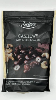 Кешью Deluxe Cashews with Milk Chocolate в молочному шоколаді 175 г
