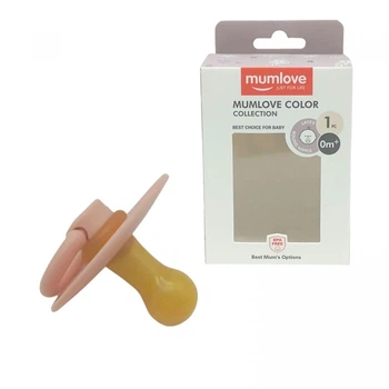 Латексна пустушка (0м+) (РОЖЕВА ВИД 1) Mumlove (273605)