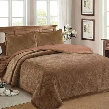 Покрывало Soho Velur Brown A120131 200*230 см коричневое