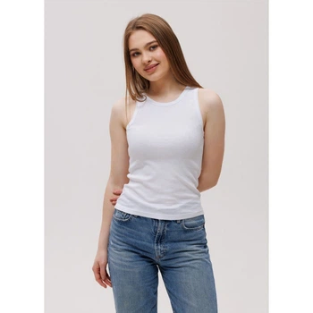 Топ женский на широкой бретельке НатаЛюкс 33-2138320006 2XL (54р.) Белый