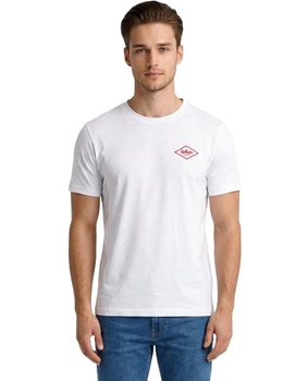 Футболка мужская базовая Lee Cooper Logo Essentials 59841201.2 XL белая (2598412014701)