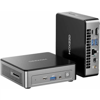 Комп'ютер GEEKOM Air12 Mini PC 2026 Edition / Pentium Gold 7505, 8, 512, WIN11Pro (GMAIR12PT7505 -85