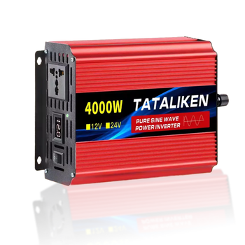Инвертор TATALIKEN 12V 1800W (4000 W пик), чистая синусоида, преобразователь напряжения 220V