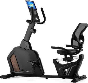 Горизонтальный велотренажер Gymtek XBR5000 магнитный черный