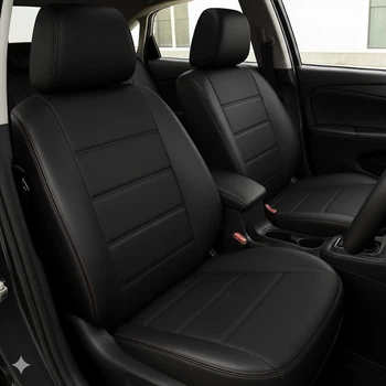 Авточехлы на BMW Е 36 Auto Style экокожа черный