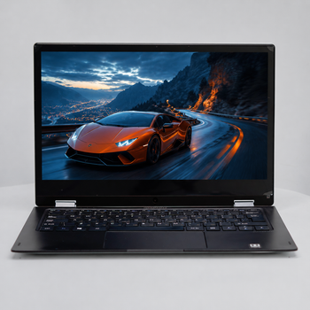Ноутбук-планшет 13,3" Medion (Lenovo Group) E3221 | IPS (1920x1080) FullHD | Чотириядерний Intel | RAM DDR4 4 ГБ | SSD 256 ГБ + eMMc 64 ГБ | Сенсорний екран | Метал | АКБ до 8 годин | Win10 б/в (4937)