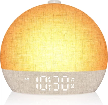 Світловий будильник Wake Up Light BL50 з імітацією сходу із поступовим збільшенням яскравості