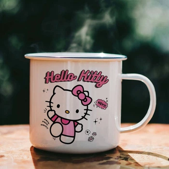 Чашка металическая Hello Kitty Хелоу Китти 330 мл (ХК031383)