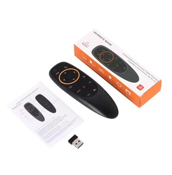 Голосовой пульт Аэромышь дистанционного управления 2,4G Air Mouse Беспроводной гироскоп ИК