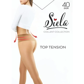 Колготы Siela Collant Top Tension 40 Den Graphite - 4 (4823116918337)