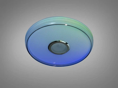 Смарт стельова люстра біла 70 Вт RGB Bluetooth DB-8305-400RGB+MP3+TUYA