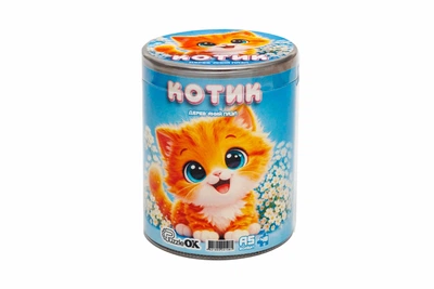 Пазл дерев’яний PuzzleOK «Котик A5 в тубусі» (Puz-05001)