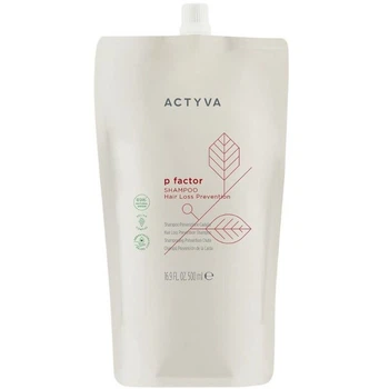 Шампунь від випадіння волосся та стимуляції роста (рефіл) KEMON Actyva P Factor Shampoo Bag, 500 мл