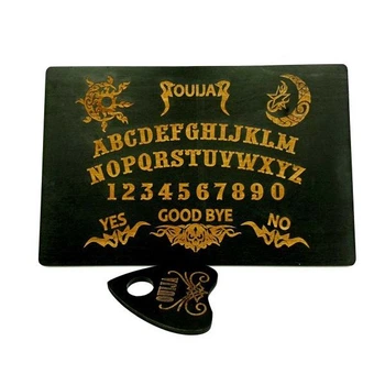 Спиритическая доска Ouija Темная, Английский язык, 44,5×29×0,8 см