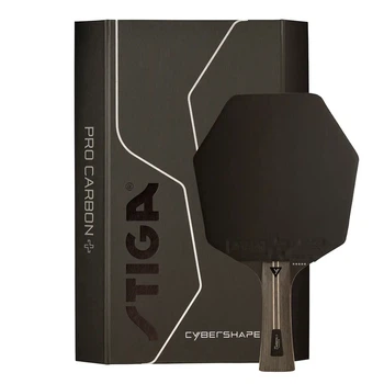Ракетка для настольного тенниса Stiga Pro Carbon Plus Cybershape 5 Star FL (1215-0401-35) (931184)