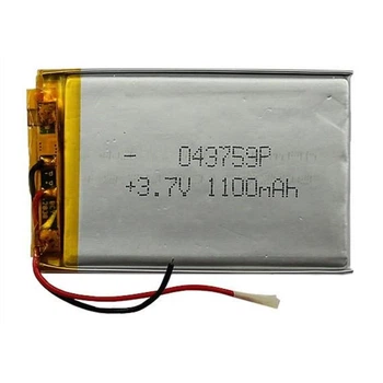 Внутрішній акумулятор 043759Р 60,5*31,5*3,5 1100mAh 3.7V