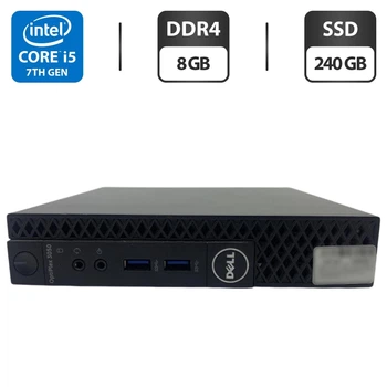 Неттоп Dell OptiPlex 3050 Micro USFF / Intel Core i5-7500T (4 ядра